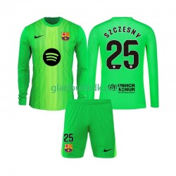 Hjemmebane Trøje FC Barcelona Målmand Szczesny 25 2025-2026 L/Æ Børn(+Shorts)