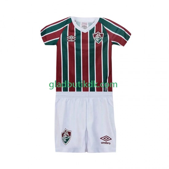Hjemmebane Trøje Fluminense 2025-2026 K/Æ Børn(+Shorts)