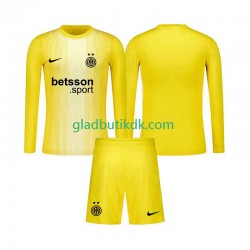 Udebane Trøje Inter Milan Målmand 2025-2026 L/Æ Børn(+Shorts)