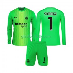 3. Valg Trøje Inter Milan Målmand Yann Sommer 1 2025-2026 L/Æ Børn(+Shorts)