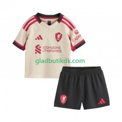 Udebane Trøje Liverpool 2025-2026 K/Æ Børn(+Shorts)