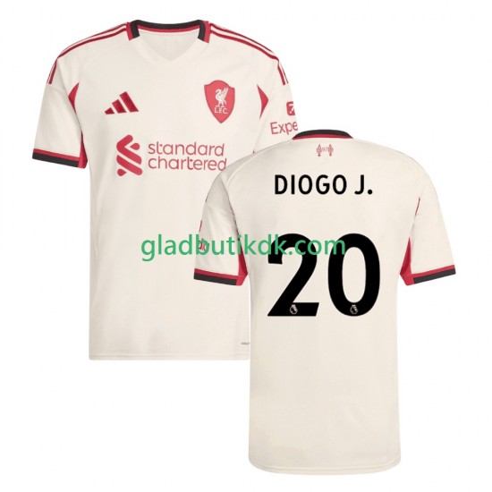 Udebane Trøje Liverpool Diogo Jota 20 2025-2026 K/Æ Mænd