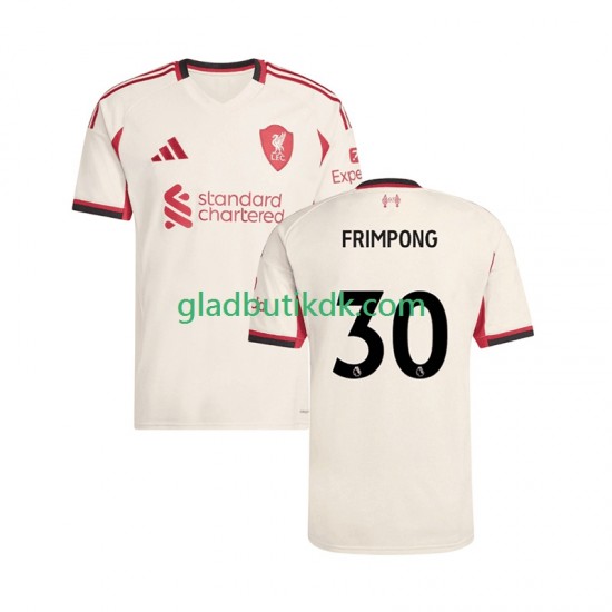 Udebane Trøje Liverpool Jeremie Frimpong 30 2025-2026 K/Æ Mænd