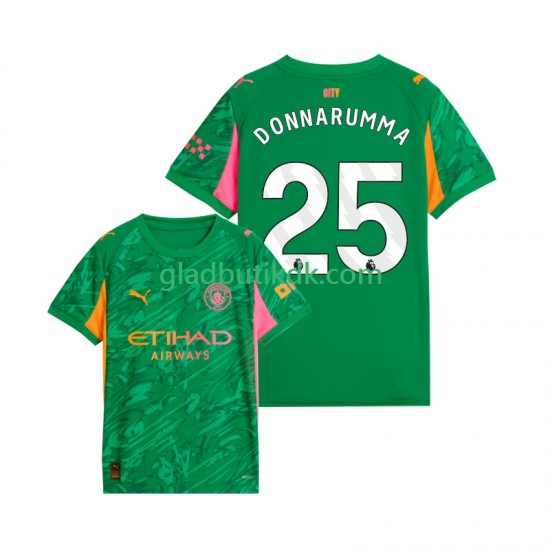 Hjemmebane Trøje Manchester City Målmand Gianluigi Donnarumma 25 2025-2026 K/Æ Mænd