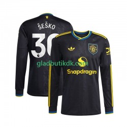 3. Valg Trøje Manchester United Benjamin Sesko 30 2025-2026 L/Æ Mænd