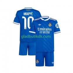 3. Valg Trøje Real Madrid Kylian Mbappe 10 2025-2026 K/Æ Børn(+Shorts)