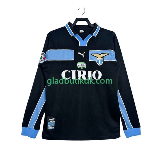 Udebane Trøje SS Lazio Retro 1998 1999 L/Æ Mænd