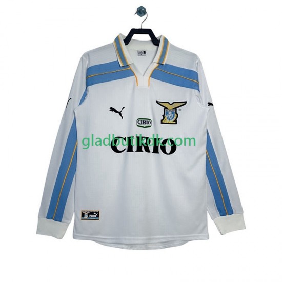 Udebane Trøje SS Lazio Retro 1999 2000 L/Æ Mænd