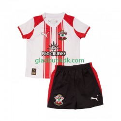 Hjemmebane Trøje Southampton 2025-2026 K/Æ Børn(+Shorts)