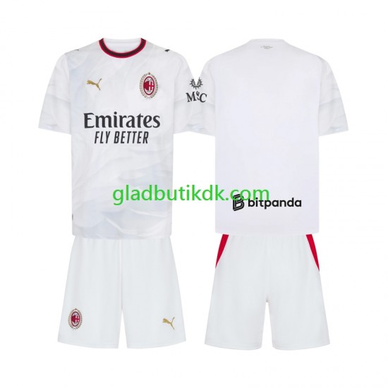 Udebane Trøje AC Milan 2026-2027 K/Æ Børn(+Shorts)