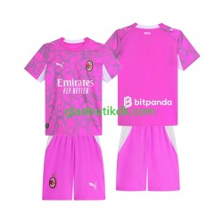 Udebane Trøje AC Milan Målmand 2026-2027 K/Æ Børn(+Shorts)