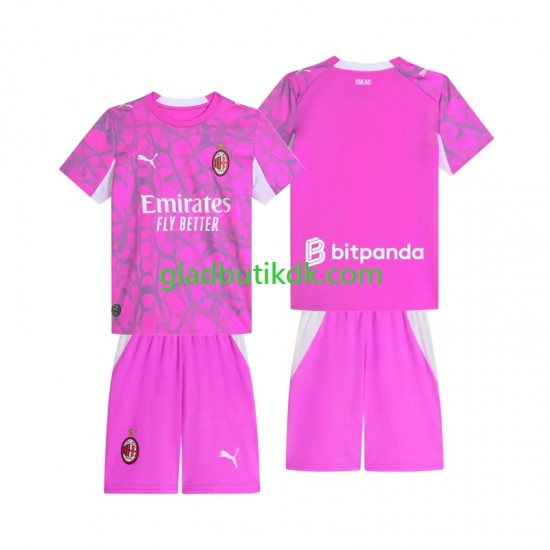 Udebane Trøje AC Milan Målmand 2026-2027 K/Æ Børn(+Shorts)
