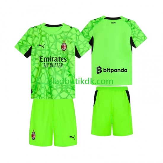 3. Valg Trøje AC Milan Målmand 2026-2027 K/Æ Børn(+Shorts)