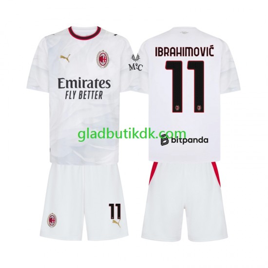 Udebane Trøje AC Milan Ibrahimovic 11 2026-2027 K/Æ Børn(+Shorts)