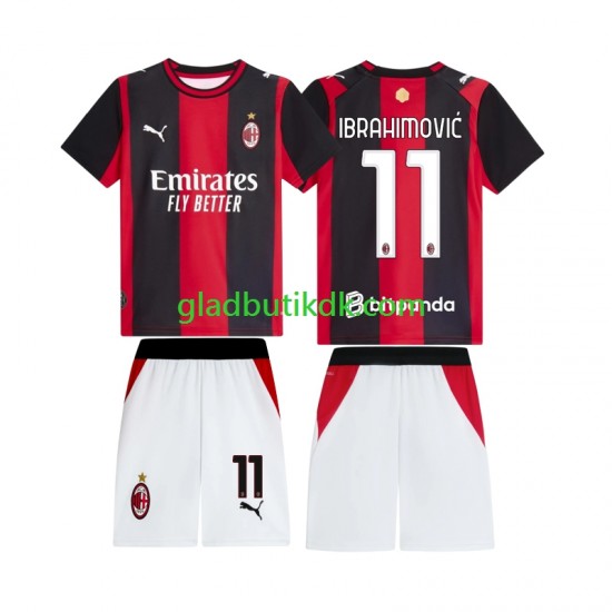 Hjemmebane Trøje AC Milan Ibrahimovic 11 2026-2027 K/Æ Børn(+Shorts)