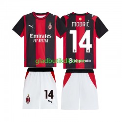 Hjemmebane Trøje AC Milan Luka Modric 14 2026-2027 K/Æ Børn(+Shorts)