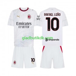Udebane Trøje AC Milan Rafael Leao 10 2026-2027 K/Æ Børn(+Shorts)
