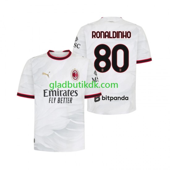 Udebane Trøje AC Milan Ronaldinho 80 2026-2027 K/Æ Mænd