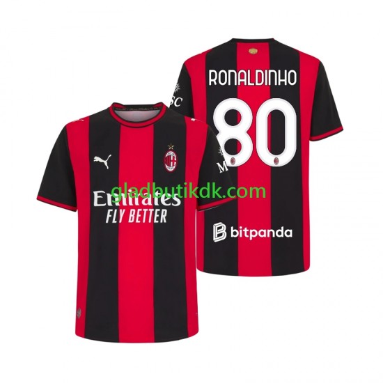 Hjemmebane Trøje AC Milan Ronaldinho 80 2026-2027 K/Æ Mænd