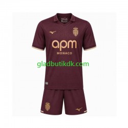 Udebane Trøje AS Monaco 2026-2027 K/Æ Børn(+Shorts)
