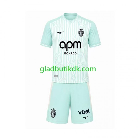 3. Valg Trøje AS Monaco 2026-2027 K/Æ Børn(+Shorts)