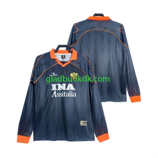 3. Valg Trøje AS Roma Retro 1999 2000 L/Æ Mænd