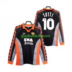 3. Valg Trøje AS Roma Totti 10 Retro 1998 1999 L/Æ Mænd