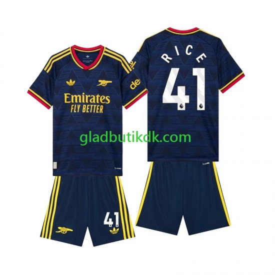 Udebane Trøje Arsenal Declan Rice 41 2026-2027 K/Æ Børn(+Shorts)