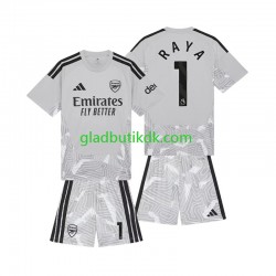 Hjemmebane Trøje Arsenal Målmand David Raya 1 2026-2027 K/Æ Børn(+Shorts)