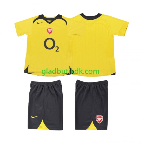 Udebane Trøje Arsenal Retro 2005 2006 K/Æ Børn(+Shorts)