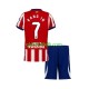 Hjemmebane Trøje Atlético Madrid Lee Kang-in 7 2026-2027 K/Æ Børn(+Shorts)