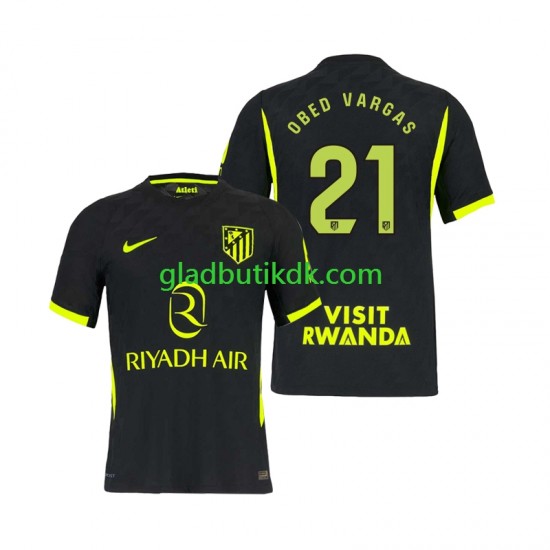 Udebane Trøje Atlético Madrid Obed Vargas 21 2026-2027 K/Æ Mænd
