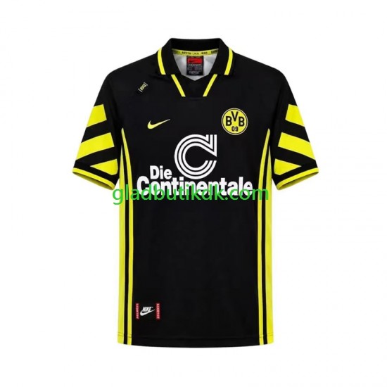 Udebane Trøje Borussia Dortmund Retro 1996 K/Æ Mænd