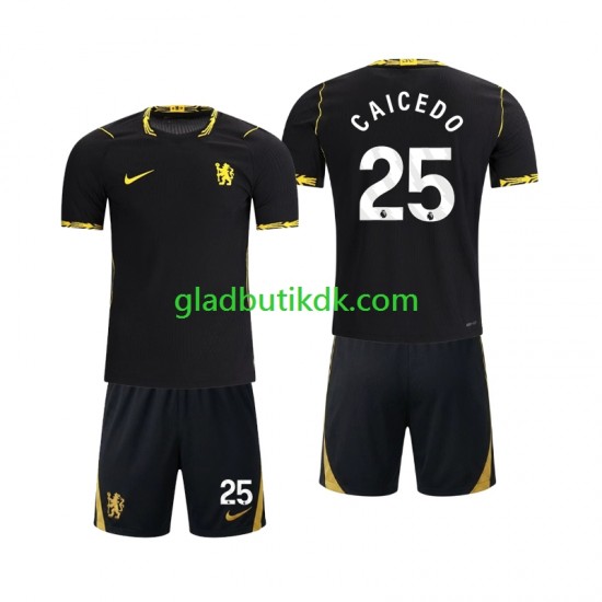 Udebane Trøje Chelsea Moises Caicedo 25 2026-2027 K/Æ Børn(+Shorts)