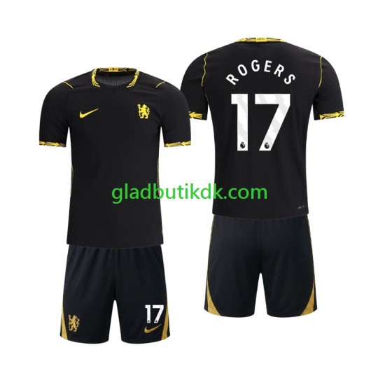Udebane Trøje Chlesea Morgan Rogers 17 2026-2027 K/Æ Børn(+Shorts)