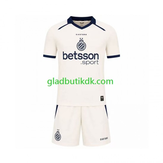Udebane Trøje Club Brugge 2026-2027 K/Æ Børn(+Shorts)