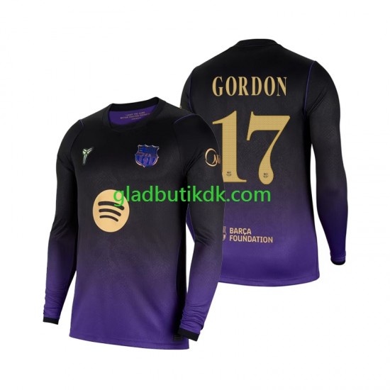 Udebane Trøje FC Barcelona Anthony Gordon 17 2026-2027 L/Æ Mænd