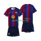 Hjemmebane Trøje FC Barcelona 2026-2027 K/Æ Børn(+Shorts)
