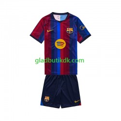 Hjemmebane Trøje FC Barcelona 2026-2027 K/Æ Børn(+Shorts)