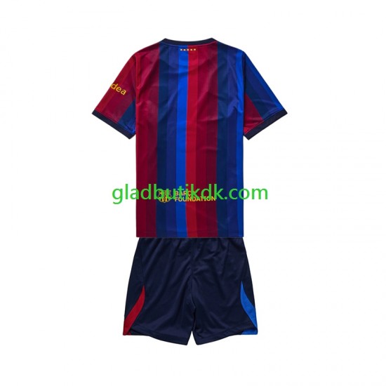 Hjemmebane Trøje FC Barcelona 2026-2027 K/Æ Børn(+Shorts)