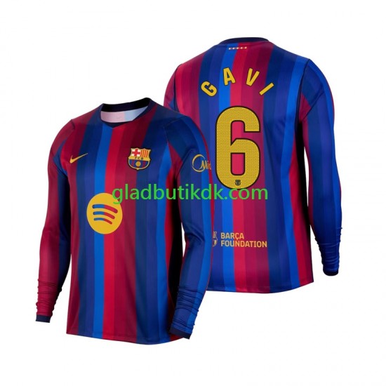 Hjemmebane Trøje FC Barcelona Gavi 6 2026-2027 L/Æ Mænd
