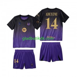 Udebane Trøje FC Barcelona Karim Adeyemi 14 2026-2027 K/Æ Børn(+Shorts)