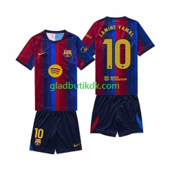 Hjemmebane Trøje FC Barcelona Lamine Yamal 10 2026-2027 K/Æ Børn(+Shorts)