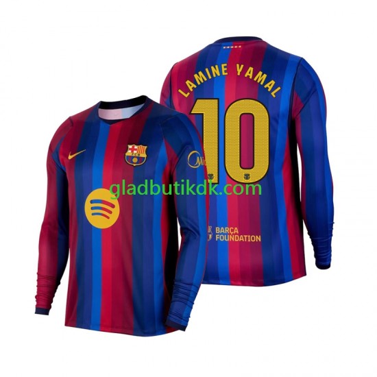 Hjemmebane Trøje FC Barcelona Lamine Yamal 10 2026-2027 L/Æ Mænd