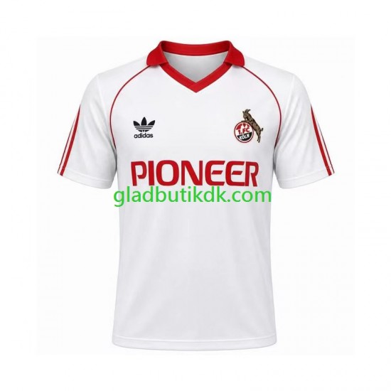 Hjemmebane Trøje FC Köln Retro 1980 1981 K/Æ Mænd