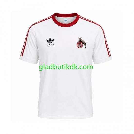 Hjemmebane Trøje FC Köln Retro 1986 1987 K/Æ Mænd