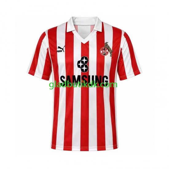 3. Valg Trøje FC Köln Retro 1988 1989 K/Æ Mænd