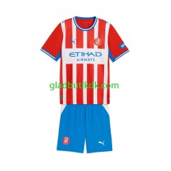 Hjemmebane Trøje Girona 2026-2027 K/Æ Børn(+Shorts)