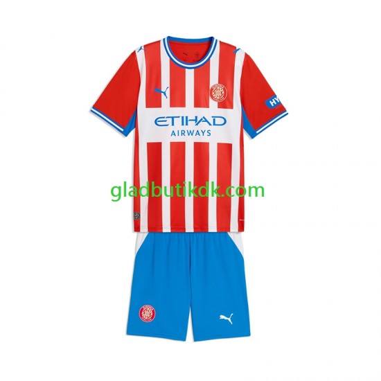 Hjemmebane Trøje Girona 2026-2027 K/Æ Børn(+Shorts)