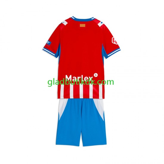 Hjemmebane Trøje Girona 2026-2027 K/Æ Børn(+Shorts)